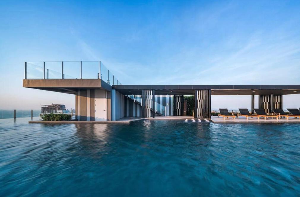 Central Pattaya - Sea View Large Balcony Condo With Infinity Pool Экстерьер фото