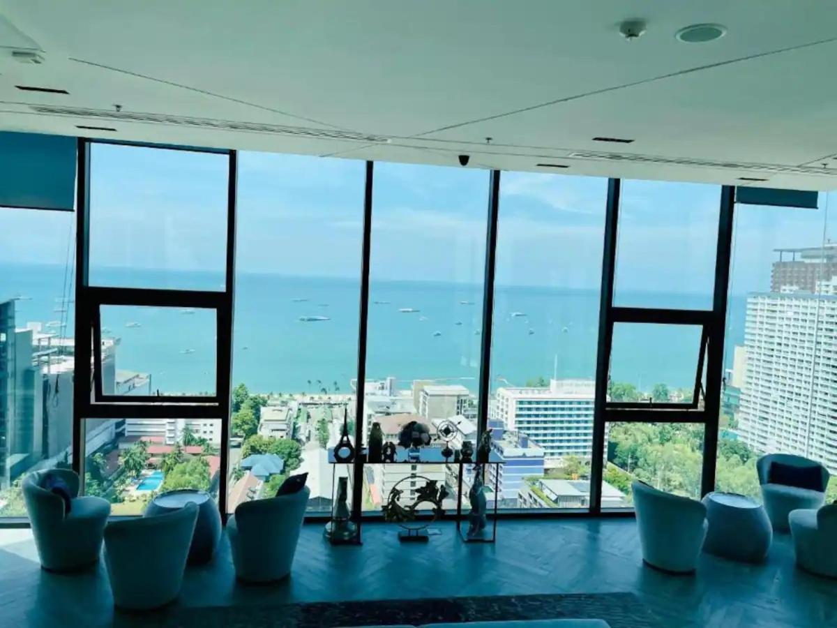 Central Pattaya - Sea View Large Balcony Condo With Infinity Pool Экстерьер фото