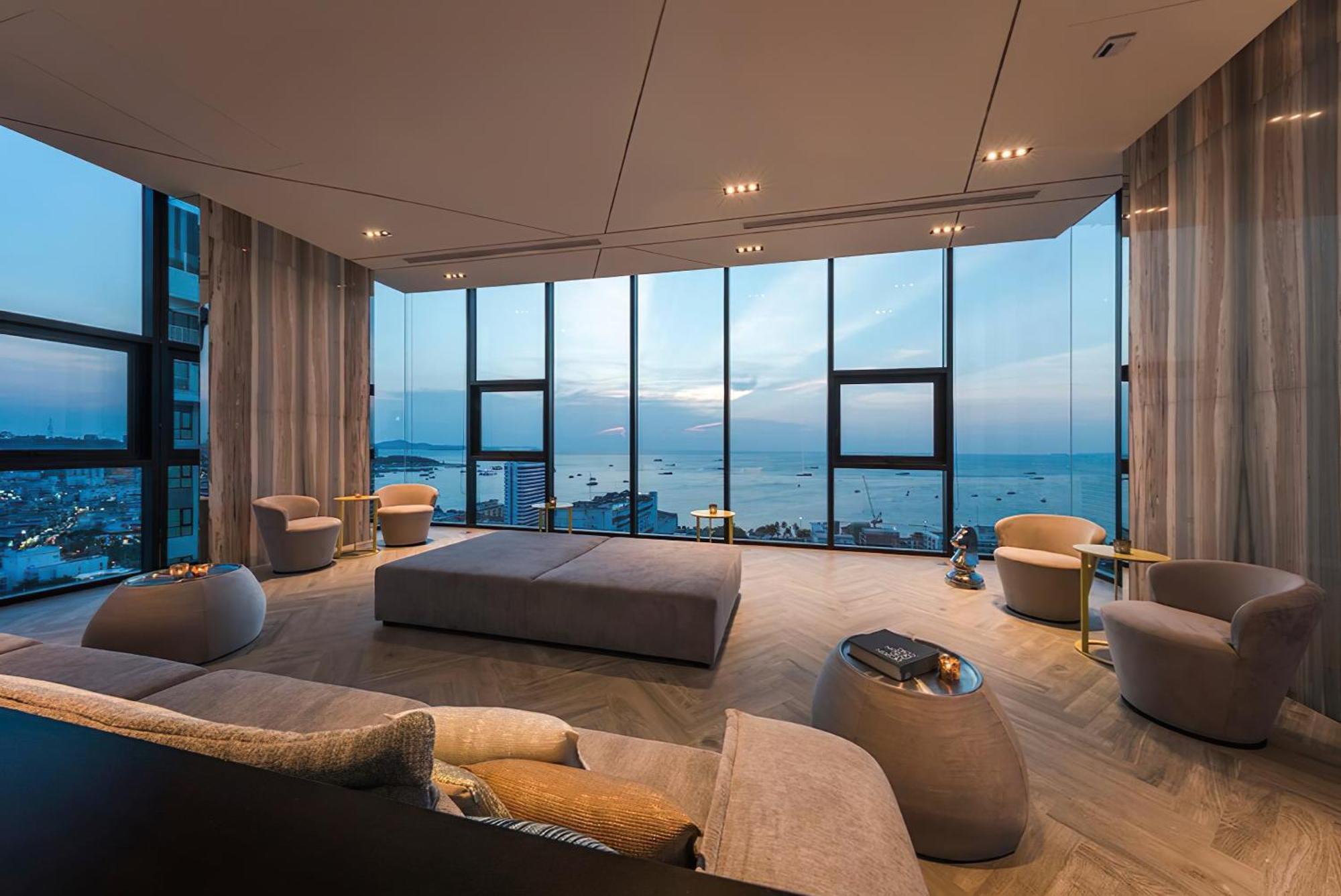 Central Pattaya - Sea View Large Balcony Condo With Infinity Pool Экстерьер фото